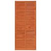 vidaXL Barn Door Wax Brown 90 x 2.5 x 208 cm Solid Pine Wood