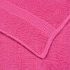 vidaXL 12 Piece Towel Set "FROGN" Pink 360 gsm