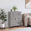 vidaXL Sideboard Grey Sonoma 69.5x34x90 cm Engineered Wood