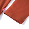 Kids' T-shirt with Long Sleeves Cognac 104