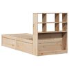 vidaXL Bed Frame without Mattress 90x190 cm Single Solid Wood Pine
