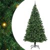 vidaXL Artificial Christmas Tree with 300 LEDs with Stand Green 240 cm
