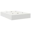 vidaXL Storage Bed Frame White 135 x 190 cm Engineered Wood