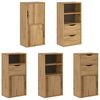vidaXL Side Cabinets 5 pcs "ODDA" 40x24x79 cm Solid Wood Pine
