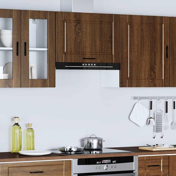 vidaXL Kitchen Wall Cabinet Porto Brown Oak Engineered Wood