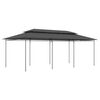 vidaXL Gazebo | Anthracite | Tubular Steel | Large | UV-Resistant Materials