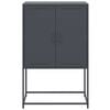 vidaXL Highboard Anthracite 68.5x38.5x107 cm Steel
