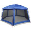 vidaXL Pool Tent with Removable Fly & Mesh Walls Azure Blue 618x532 cm