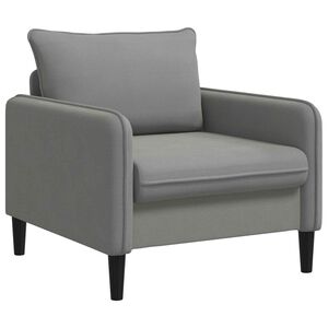 vidaXL XL Armchair Dark Grey Velvet