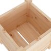 vidaXL Garden Planters 2 pcs 31x31x31 cm Solid Pinewood