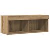 vidaXL TV Cabinet Set Artisan oak 80 x 30 x 30 cm Engineered Wood