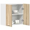vidaXL Hanging Cabinet Lyon Sonoma Oak 60x31x60 cm Engineered Wood