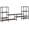 vidaXL TV Cabinet Brown Oak 206.5x28.5x95 cm Engineered Wood