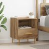 vidaXL Bedside Table Brown 40 x 35 x 47.5 cm Engineered Wood