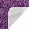 vidaXL Anti-slip Bath Mat Set 2 pcs Purple PP
