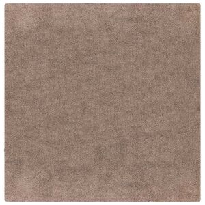 vidaXL Anti-slip Shaggy Rug Brown 160 x 160 cm PP