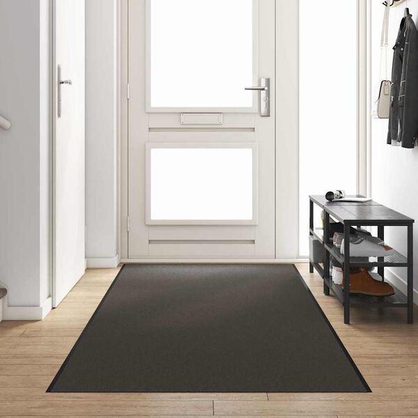 vidaXL Doormat Other Anthracite and Black 120 x 400 cm