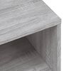 vidaXL TV Cabinet Grey Sonoma 80x40x40 cm Engineered Wood