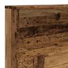 vidaXL Headboard Cabinet Old Wood 180x19x103.5 cm Engineered Wood