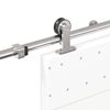 vidaXL Sliding Door Hardware Kit 200 cm Stainless Steel Silver