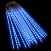 vidaXL Meteor Lights 20 pcs 50 cm Blue 720 LEDs Indoor Outdoor