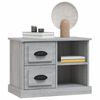 vidaXL Bedside Cabinet Grey Sonoma 60x35.5x45 cm