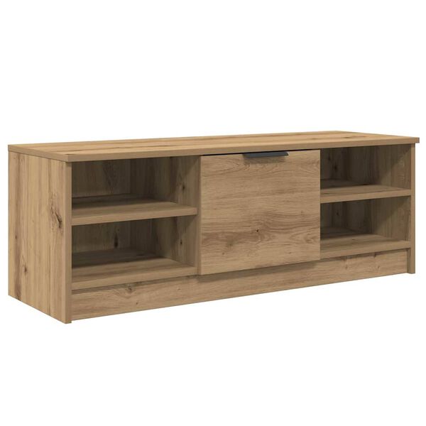 vidaXL TV Cabinet Artisan Oak 102 x 35 x 36.5 cm Engineered Wood