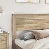 vidaXL Headboard Sonoma Oak 200 cm Engineered wood