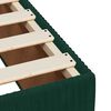 vidaXL Bed Frame without Mattress Dark Green 80x200 cm Velvet