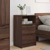 vidaXL Bedside Tables 2 pcs Brown Oak 40 x 30 x 467 cm Engineered Wood