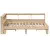 vidaXL Bookcase Bed without Mattress 160x200cm Solid Wood Pine