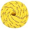 vidaXL Boat Rope Yellow 16 mm 25 m Polypropylene