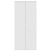 vidaXL Shoe Cabinet with Shelf White 80 x 39 x 178 cm Engineered Wood