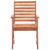 vidaXL Outdoor Dining Chairs 8 pcs Solid Acacia Wood