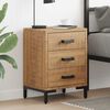 vidaXL Bedside Cabinets 2 pcs 40x30x55 cm Solid Wood Pine