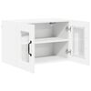 vidaXL Kitchen Cabinet 2 pcs High Gloss White 60 x 31 x 40 cm