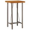 vidaXL Bar Table Solid Reclaimed Teak 60x60x107 cm