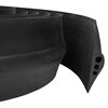 vidaXL Garage Floor Seal Black 75 x 12 mm 12 m EPDM Rubber