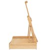 vidaXL Table Easel with Drawer 41.5x37x12 cm Solid Wood Pine