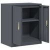 vidaXL Storage Cabinet Anthracite 60 x 40 x 70 cm Cold-Rolled Steel