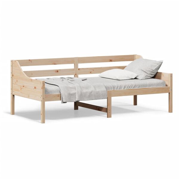 vidaXL Day Bed without Mattress 90x200 cm Solid Wood Pine