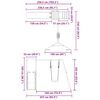 vidaXL Outdoor Playset Solid Wood Douglas