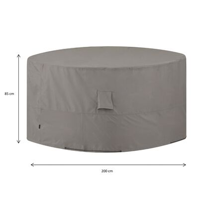 Madison Outdoor Furniture Cover Round 200cm Grey