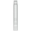 vidaXL Arched Gabion Basket 300x30x200/220 cm Galvanised Iron