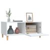 vidaXL Coffee Table White 89,5x50x40 cm Engineered Wood