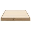 vidaXL Floor Bed Frame Artisan Oak 80 x 200 cm Engineered Wood