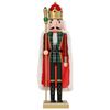 vidaXL Christmas Nutcracker TURKU Red and Black 50 cm