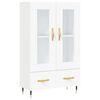 vidaXL Highboard White 69.5x31x115 cm Engineered Wood
