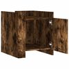 vidaXL Bedside Cabinet Smoked Oak 45x50x50 cm Engineered Wood