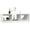 vidaXL Coffee Table White 110x50x34 cm Solid Pinewood